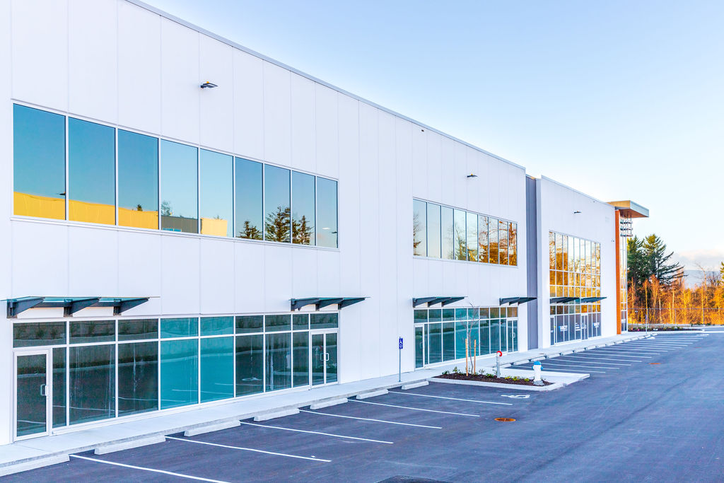 Newly built Tier 1 multi-tenant warehouse and showroom in West Abbotsford.